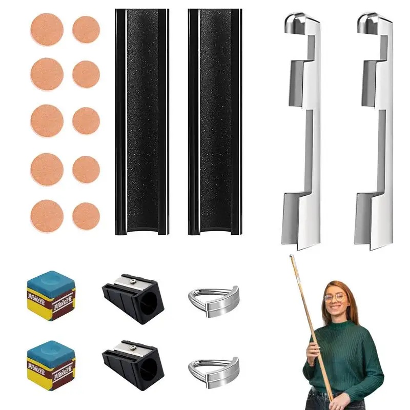 Pool Cue Tips Replacement Kit Pool Stick Tips Replacement Kit Cue Stick Tip Repair Kit With Pool Cue Tip Clamp Shaper Billiard 
Pool Cue Tips Replacement Kit Pool Stick Tips Replacement Kit Cue Stick Tip Repair Kit With Pool Cue Tip Clamp Shaper Billiard