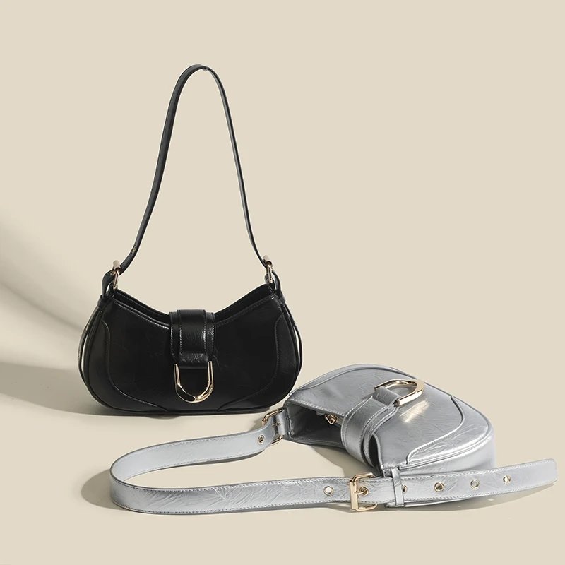 Dave&Di Locomotive Street Girls Satin Shoulder Bag Minimalist Commuter Leisure Underarm Bag Women
Dave&Di Locomotive Street Girls Satin Shoulder Bag Minimalist Commuter Leisure Underarm Bag Women