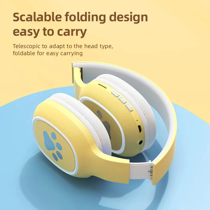 Беспроводные Bluetooth-наушники, Детские разноцветные наушники, Hi-Fi стереонаушники, Детские Bluetooth складные наушники со светодиодной подсветкой
Беспроводные Bluetooth-наушники, Детские разноцветные наушники, Hi-Fi стереонаушники, Детские Bluetooth складные наушники со светодиодной подсветкой