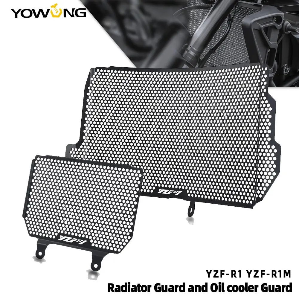 Motorcycle Radiator Guard and Oil cooler Guard Protector For Yamaha YZFR1M YZFR1 YZF-R1 YZF-R1M YZF R1 M 2015-2021 2020 2019
Motorcycle Radiator Guard and Oil cooler Guard Protector For Yamaha YZFR1M YZFR1 YZF-R1 YZF-R1M YZF R1 M 2015-2021 2020 2019