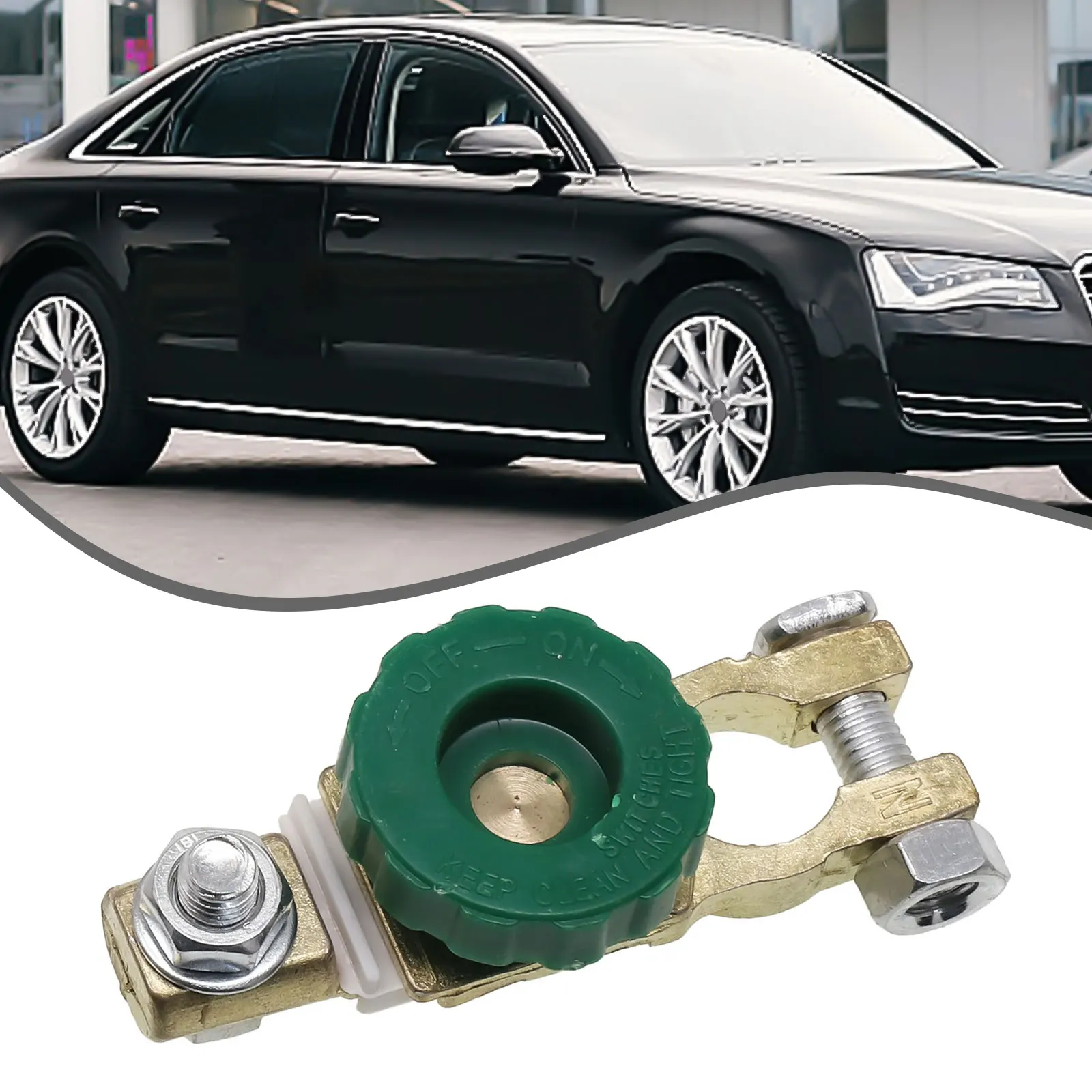Battery Disconnect Isolator Cut Off Switch Fits Standard Negative Terminal Power-off Switch Car Accessories
Battery Disconnect Isolator Cut Off Switch Fits Standard Negative Terminal Power-off Switch Car Accessories
