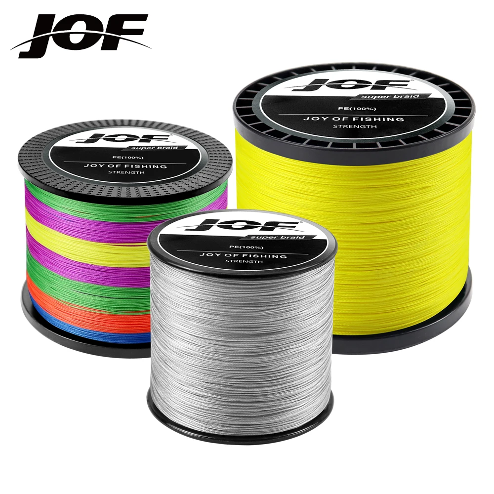 

JOF 8 Strands Fishing Line Multifilament 300M 500M 1000M Carp Fishing Japanese Braided Wire Cord Fishing Accessories Sea