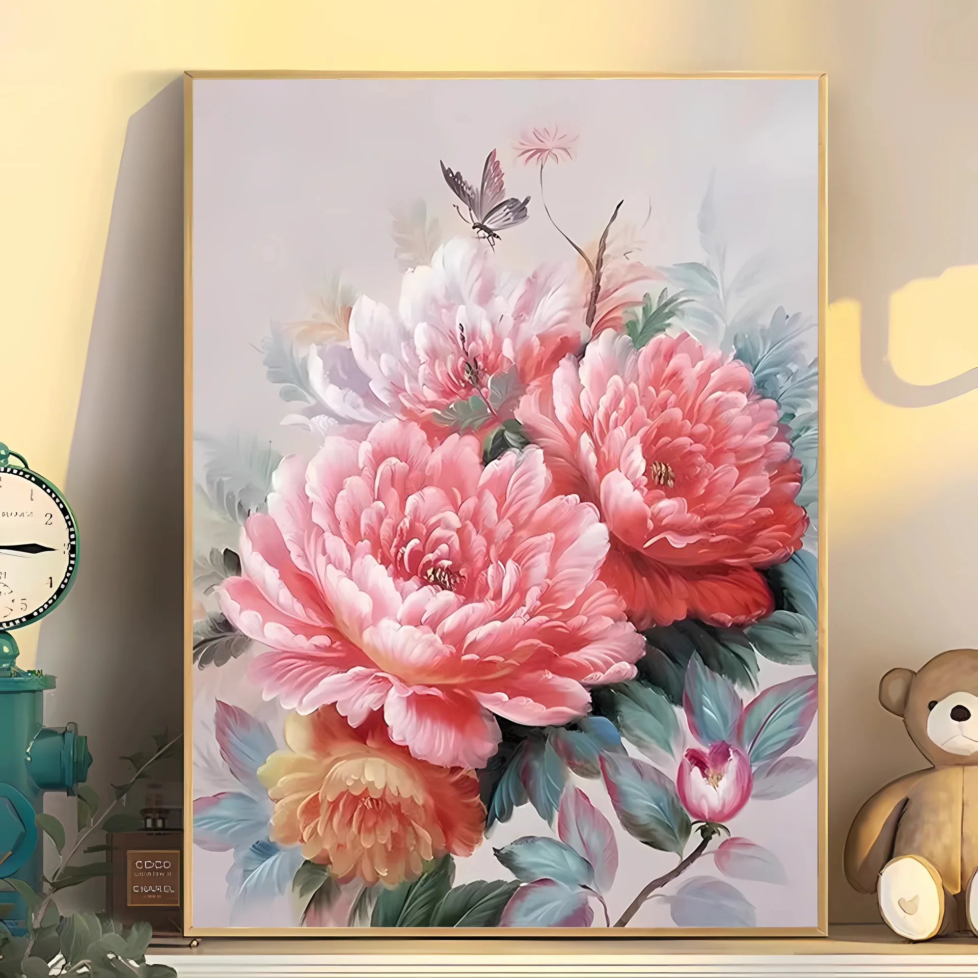 3368081 пейзажная живопись, подвесная картина, фон для дивана, украшение для стены, вход, крыльцо, картина маслом