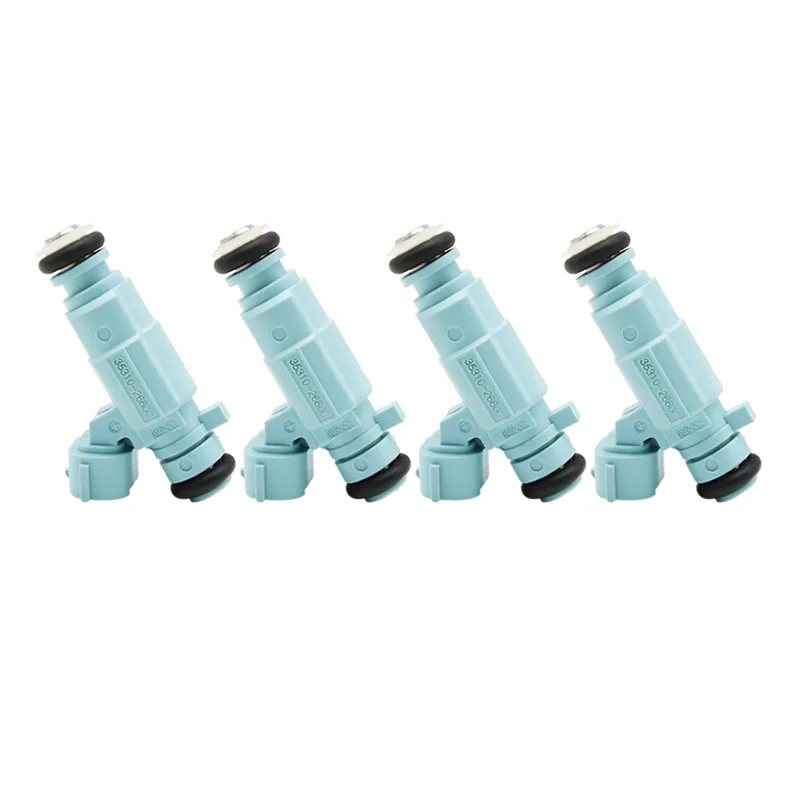 

4pcs 35310-26600 Fuel Injector Nozzle For Hyundai Elantra 2011 14 16 IX25 Kia Rio Solaris Venga 10 3531026600 35310 26600