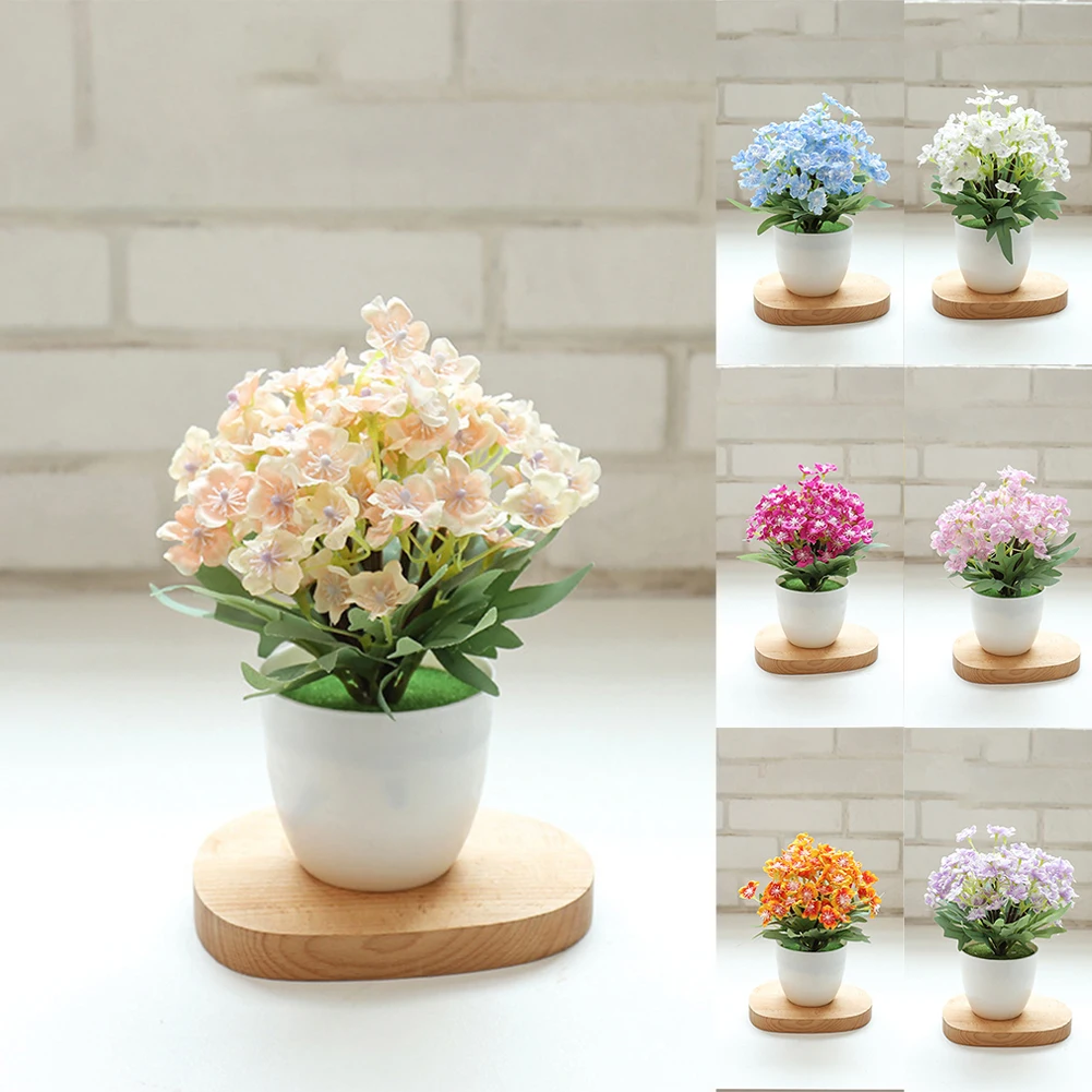 Artificial Flower Mini Bonsai Simulated Tree Pot Plants Fake Flowers Office Table Ornament Living Room Home Garden Decor
Artificial Flower Mini Bonsai Simulated Tree Pot Plants Fake Flowers Office Table Ornament Living Room Home Garden Decor