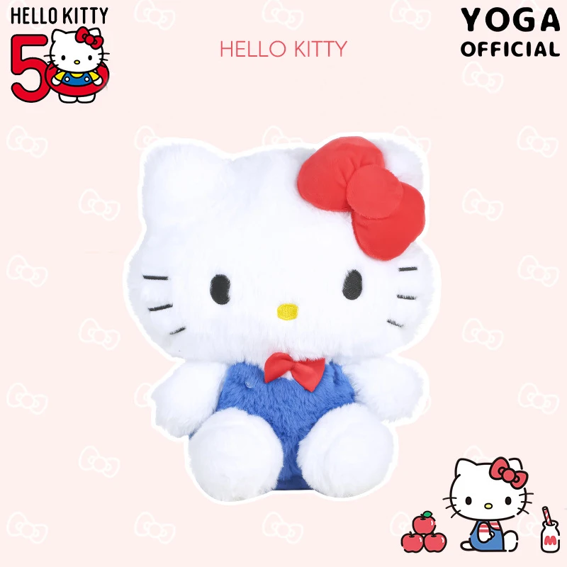 Miniso, новинка 2024, кавайная плюшевая кукла Hello Kitty из натуральной кожи на 50-ю годовщину, милая мультяшная кукла, подарок для семьи
Miniso, новинка 2024, кавайная плюшевая кукла Hello Kitty из натуральной кожи на 50-ю годовщину, милая мультяшная кукла, подарок для семьи