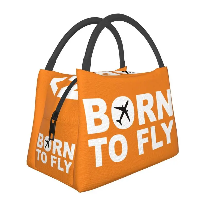 Born To Fly Flight Pilot Thermal Insulated Lunch Bags Aviation Airplane Lunch Container for Outdoor Camping Travel Meal Food Box
Born To Fly Flight Pilot Thermal Insulated Lunch Bags Aviation Airplane Lunch Container for Outdoor Camping Travel Meal Food Box