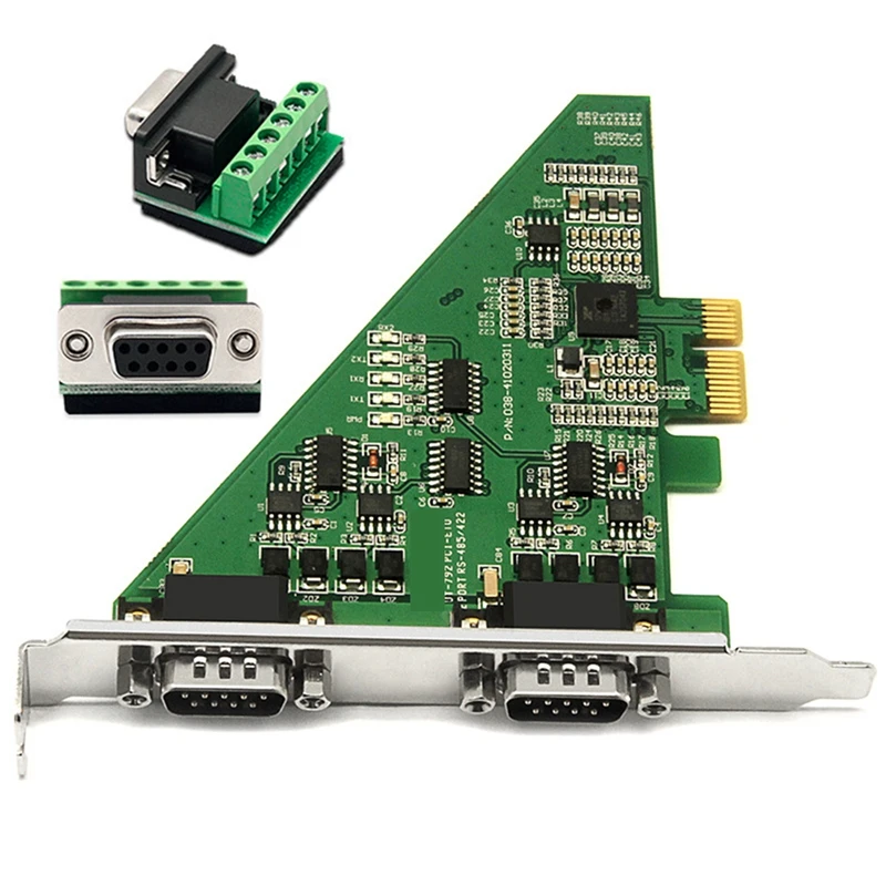 2-портовая плата PCI-E к RS485/422 с многосерийным портом, карта расширения с последовательным портом 485/422, промышленная Фотокарта
2-портовая плата PCI-E к RS485/422 с многосерийным портом, карта расширения с последовательным портом 485/422, промышленная Фотокарта