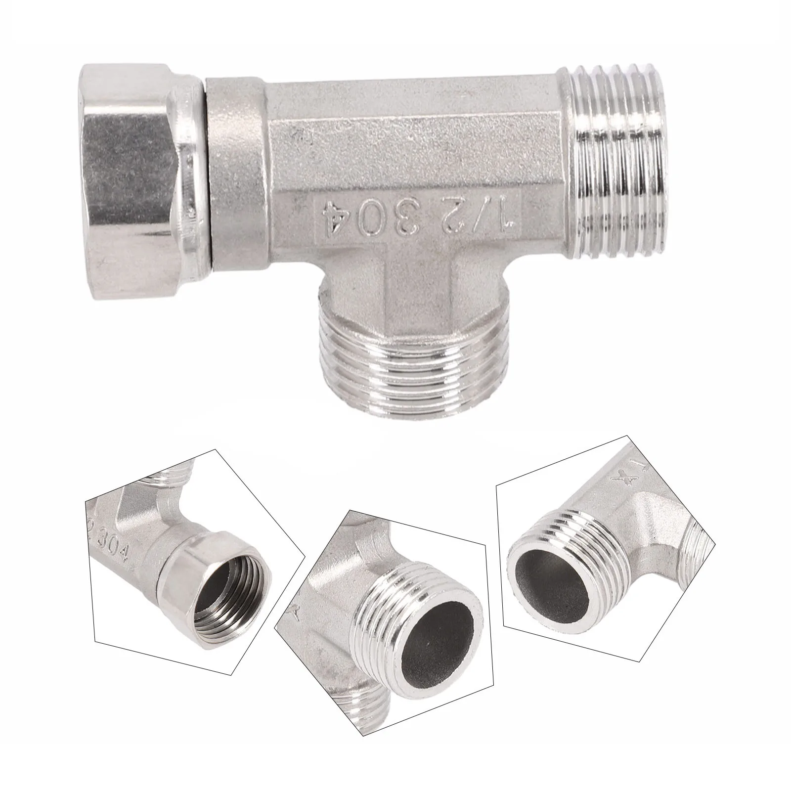 3 Ways Valve Adapter T Adapter Bathroom 3 Ways Valve International 1/2\\\" Interface Remove Or Clean Bidet Sprayer
3 Ways Valve Adapter T Adapter Bathroom 3 Ways Valve International 1/2\\\" Interface Remove Or Clean Bidet Sprayer