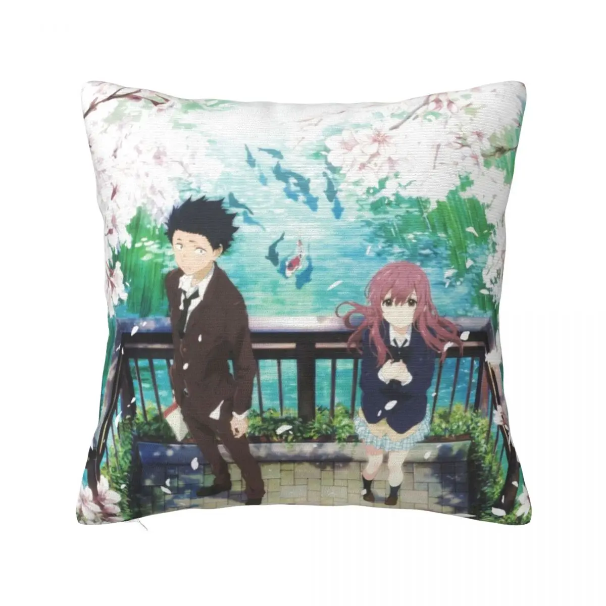 Koe no Katachi Poster Throw Pillow Sofas Covers Decorative pillowcase Sofa Cushion Cover
Koe no Katachi Poster Throw Pillow Sofas Covers Decorative pillowcase Sofa Cushion Cover
