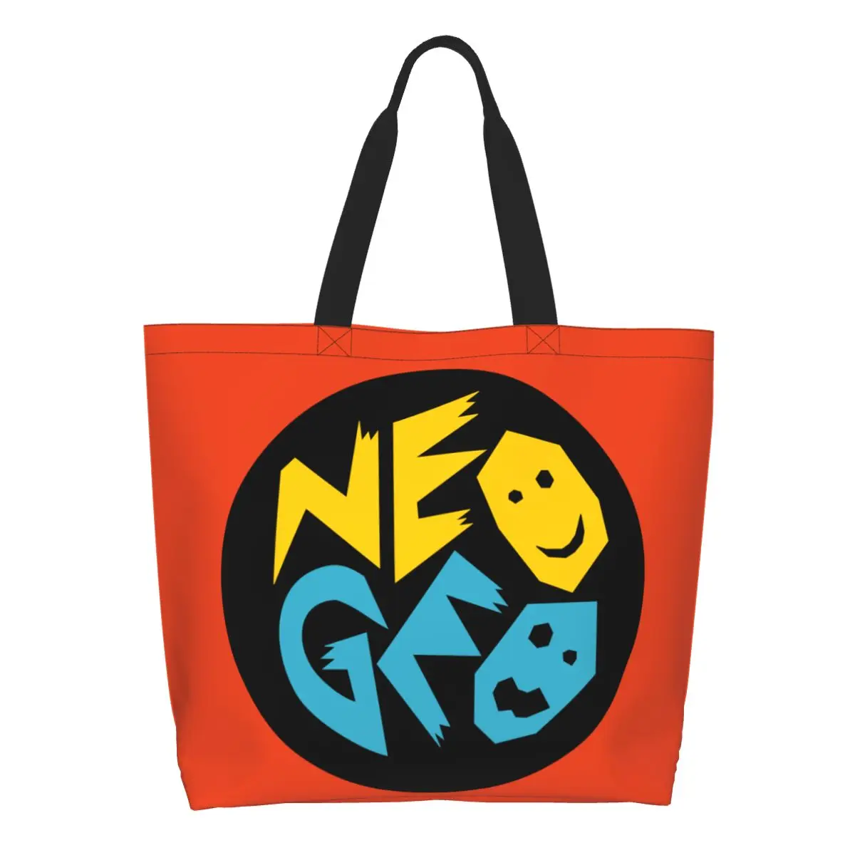Fashion Printing Neogeo Arcade Shopping Tote Bag Reusable Canvas Shopper Shoulder Handbag
Fashion Printing Neogeo Arcade Shopping Tote Bag Reusable Canvas Shopper Shoulder Handbag