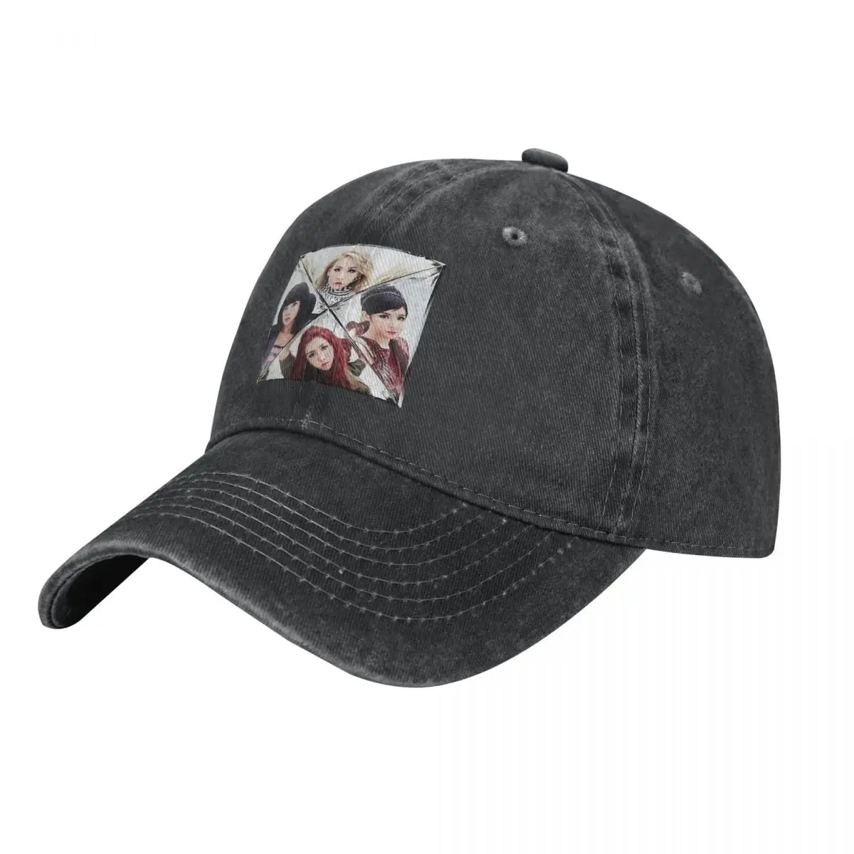 

Popular Korean Girls' Troupe Baseball Caps Peaked Cap 2NE1 Sun Shade Hats for Men