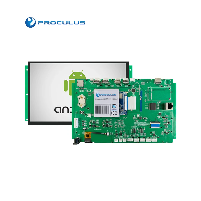 

Proculus 10.1 inch RK3288 android display hmi Display Module lcd modules tft touch screen with smart tablet for driver board