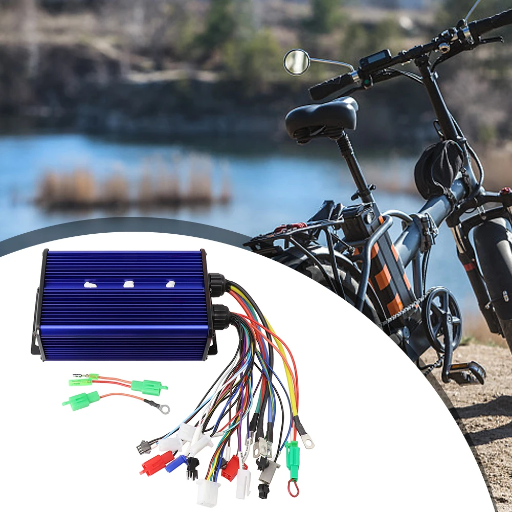 Accessories Brushless Controller Metal Motor Controller 48V/60V/64V/72V For Electric Bike For Electric Scooter 1100g 38A-50A
Accessories Brushless Controller Metal Motor Controller 48V/60V/64V/72V For Electric Bike For Electric Scooter 1100g 38A-50A