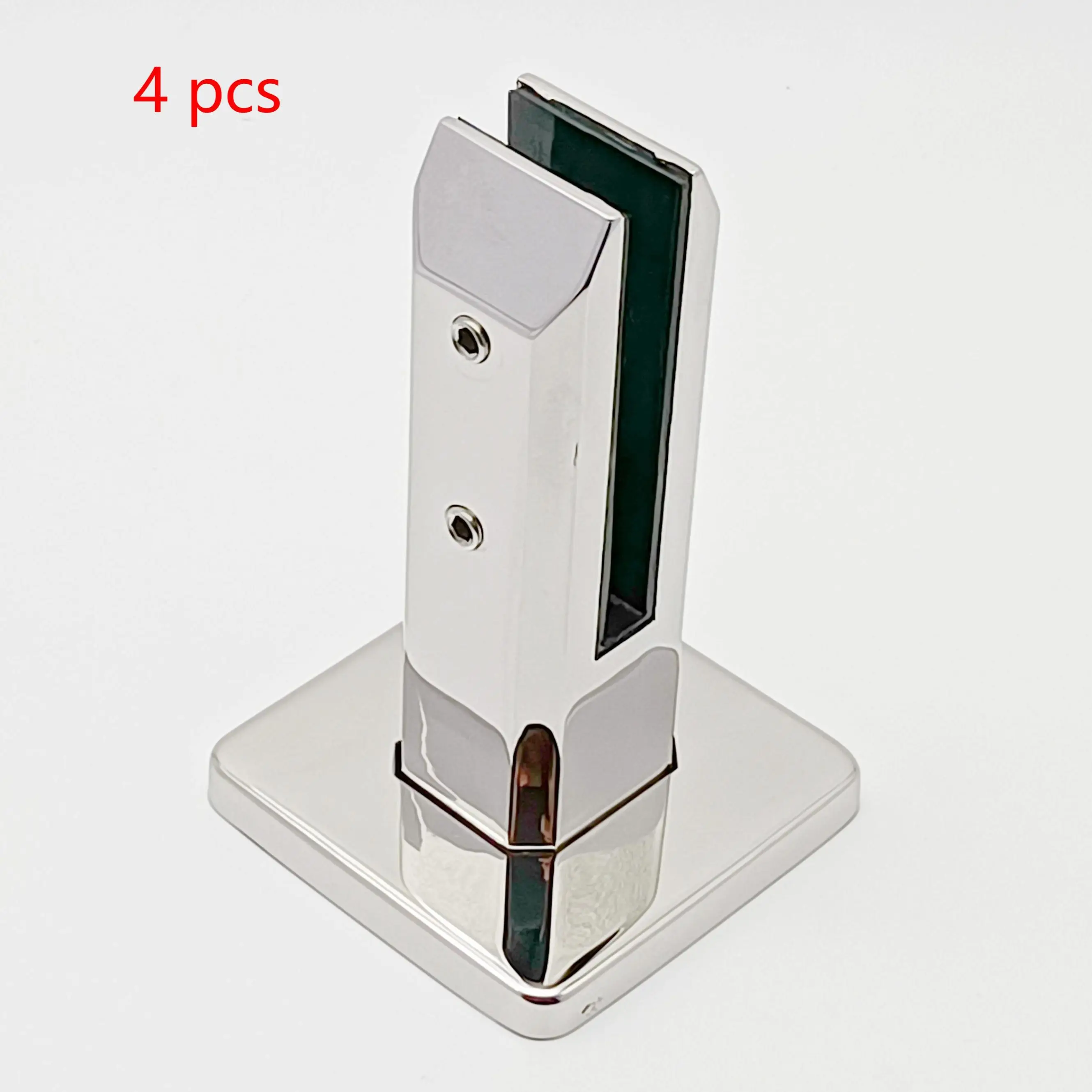 4 PCS Square Glass Spigot Duplex 2205 Stainless Steel Mirror Polished Pool Fence Glass Clamp Home Garden Stairs Balustrade
4 PCS Square Glass Spigot Duplex 2205 Stainless Steel Mirror Polished Pool Fence Glass Clamp Home Garden Stairs Balustrade