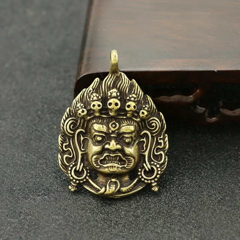 Tibetan-Style Buddhist Sutra Supplies for Master Dharma-Vessel Copper Acalanatha Buddha Pendant Lucky Card Carry-on Pendant
Tibetan-Style Buddhist Sutra Supplies for Master Dharma-Vessel Copper Acalanatha Buddha Pendant Lucky Card Carry-on Pendant