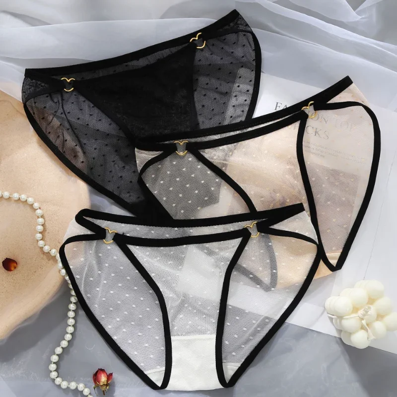 Lace Underwear for Women Sexy Low Waisted Comfortable Soft Mesh Transparent Transparent Hollowed Out Girl Panties
Lace Underwear for Women Sexy Low Waisted Comfortable Soft Mesh Transparent Transparent Hollowed Out Girl Panties