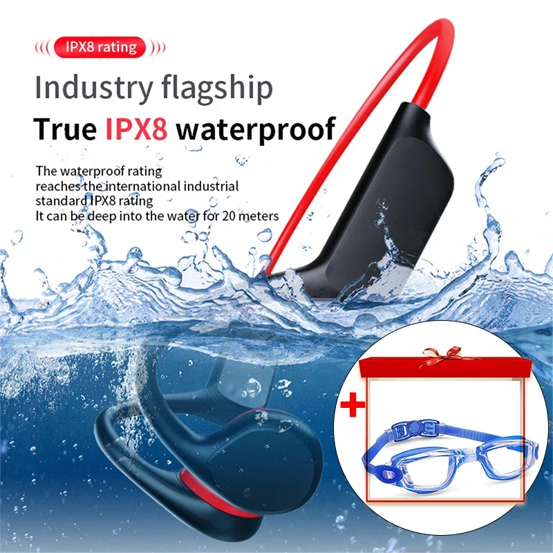 

Bone Conduction Headphones X7 Bluetooth 5.3 Earphone for Running Sports Waterproof HiFi Headsets for Smartphone
