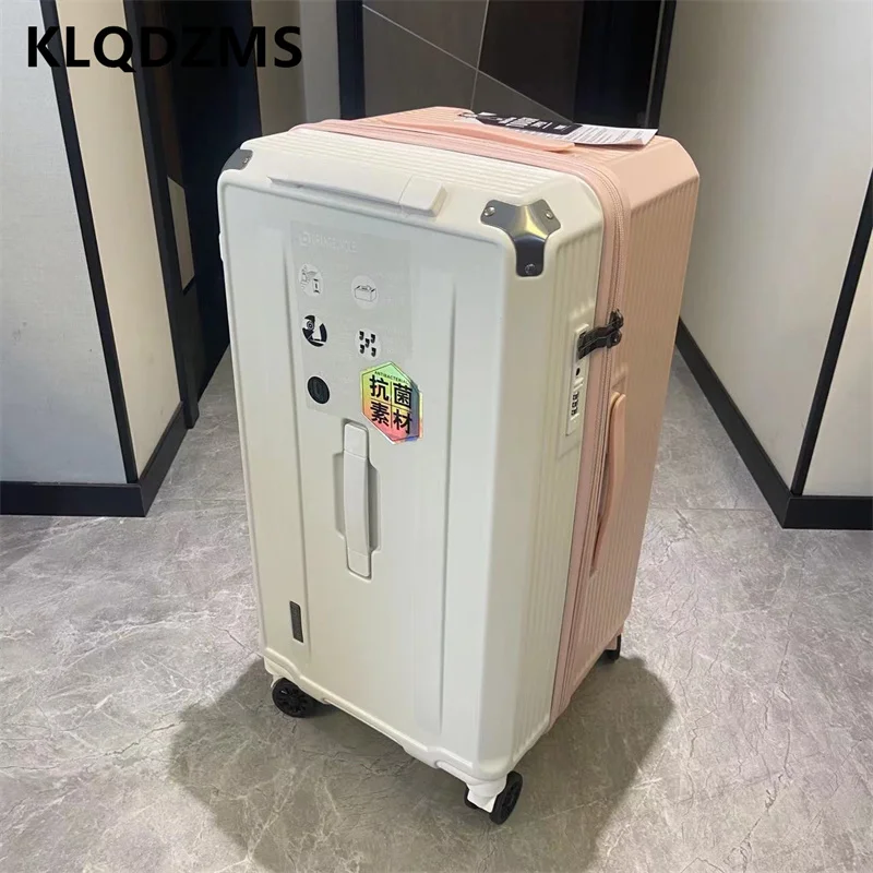 

KLQDZMS 20"22"24"26"28"30"32"34"36"40 Inch Suitcase Japanese Large-capacity Trolley Case Universal Boarding Box Rolling Luggage