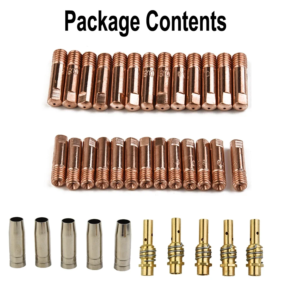 38pcs Nozzles Contact Tips Holders Mig Welder Consumable Accessory For MB15 MIG Welding Torch Power Tool Accessories
38pcs Nozzles Contact Tips Holders Mig Welder Consumable Accessory For MB15 MIG Welding Torch Power Tool Accessories