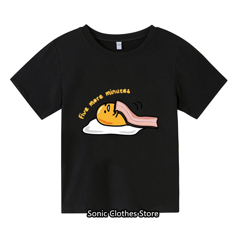 Kids Gudetama Tshirt Summer Hello Kitty Kids Cartoon Girls Casual short-sleeved T-shirt Baby Boy Clothing Spiderman Clothes
Kids Gudetama Tshirt Summer Hello Kitty Kids Cartoon Girls Casual short-sleeved T-shirt Baby Boy Clothing Spiderman Clothes