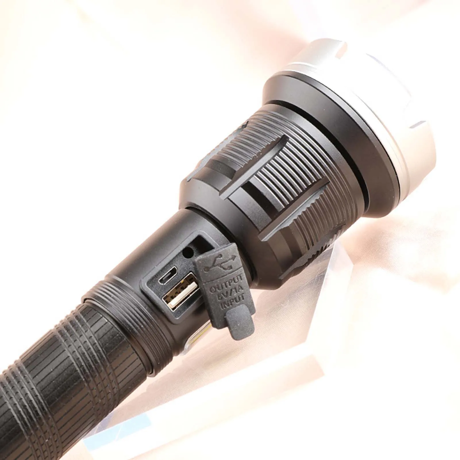 Portable Power Banks Side Light Flashlight Waterproof Emergency Flashlight For Fishing Hiking Camping
Portable Power Banks Side Light Flashlight Waterproof Emergency Flashlight For Fishing Hiking Camping
