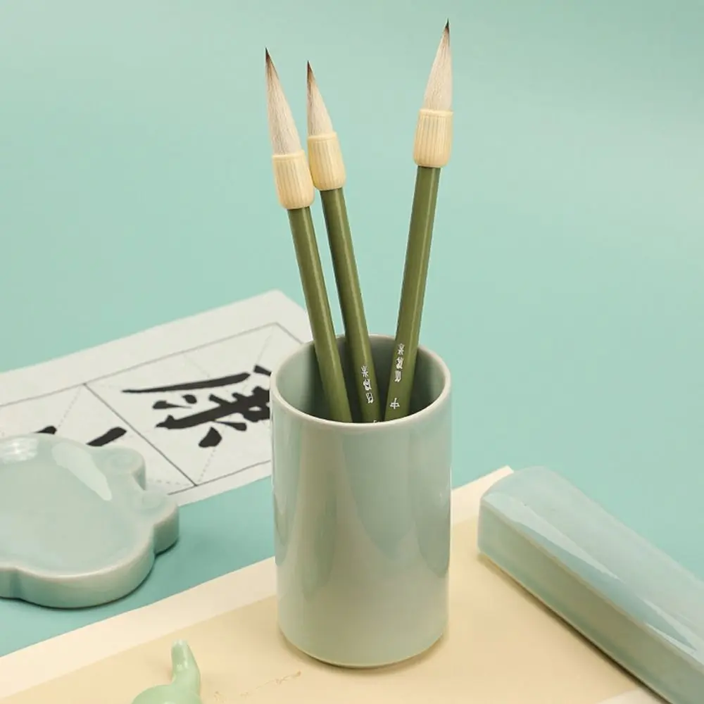 Chinese Brushes Art Paint Brush Calligraphy Brush Oil Painting Script Writing Brush Wooden Handle Wolf Hair
Chinese Brushes Art Paint Brush Calligraphy Brush Oil Painting Script Writing Brush Wooden Handle Wolf Hair
