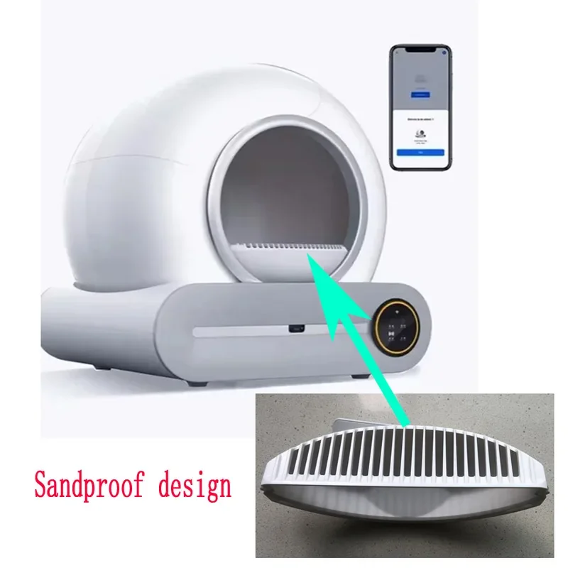 Tonepie Automatic Smart Cat Litter Box Self Cleaning App Control Large Cat Toilet 65L Areneros Para Gato English Version Gatos
Tonepie Automatic Smart Cat Litter Box Self Cleaning App Control Large Cat Toilet 65L Areneros Para Gato English Version Gatos