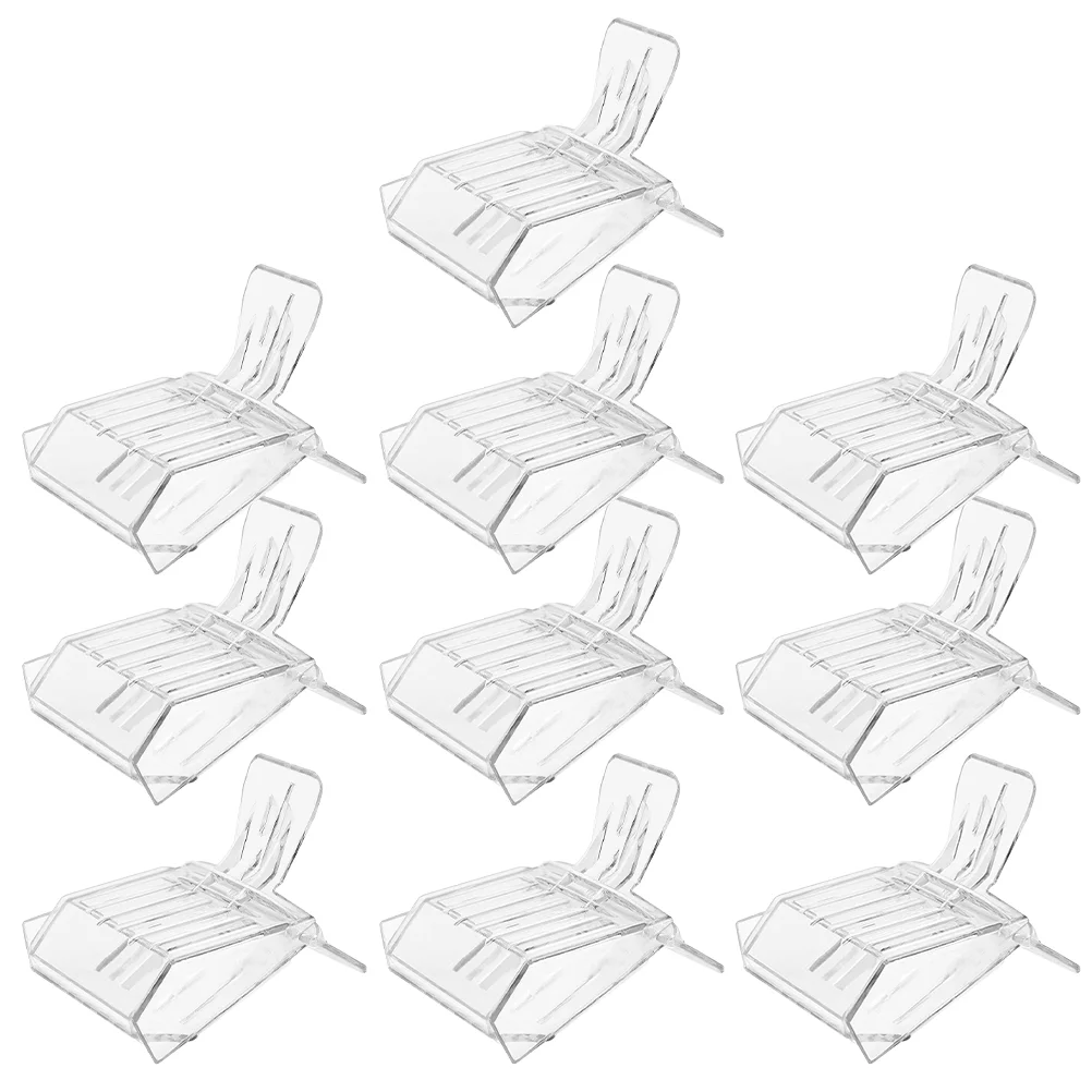 10Pcs Bee Cages Cell Protectors Plastic Reusable Beekeeping Tools Bee Rearing Tools Rearing Cages
10Pcs Bee Cages Cell Protectors Plastic Reusable Beekeeping Tools Bee Rearing Tools Rearing Cages