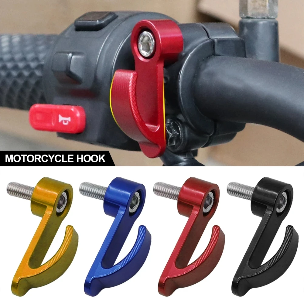 Universal Cnc Aluminium Alloy Motorcycle Single Hole Hook Helmet Bag Carry Hook Holder For Dirt Bike Electric Scooter Moped
Universal Cnc Aluminium Alloy Motorcycle Single Hole Hook Helmet Bag Carry Hook Holder For Dirt Bike Electric Scooter Moped