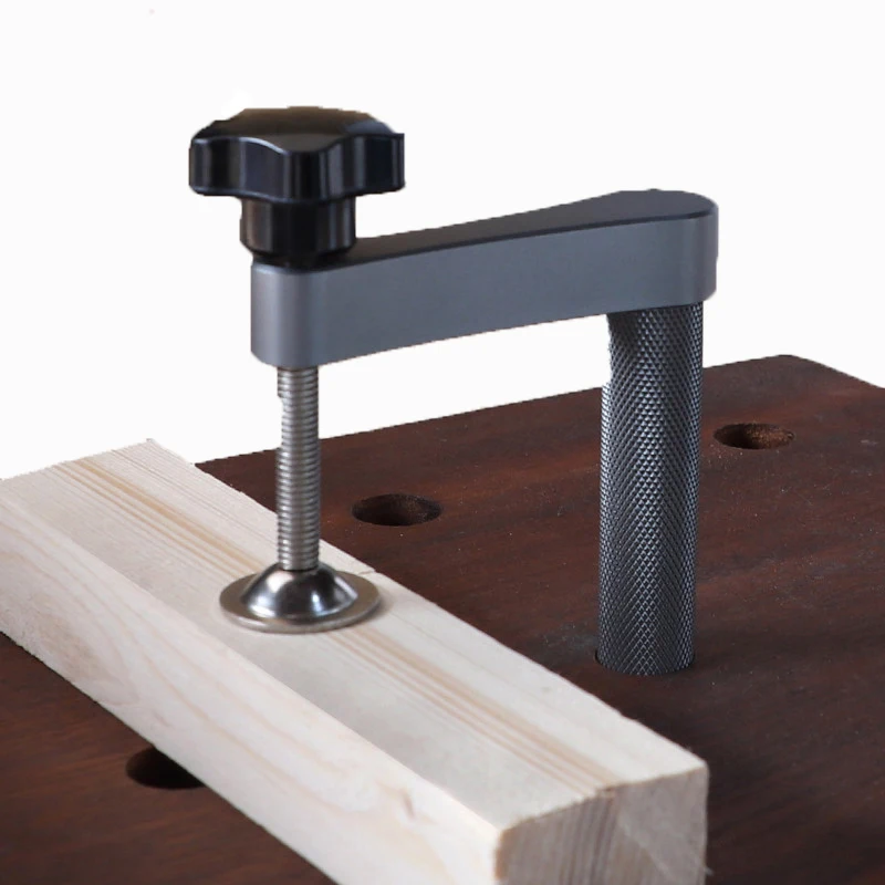 19mm/20mm Woodworking Desktop Hole Clamps Adjustable Metal Clamp Workbench Quick Acting Hold Down Clips Wood Carpentry Tools
19mm/20mm Woodworking Desktop Hole Clamps Adjustable Metal Clamp Workbench Quick Acting Hold Down Clips Wood Carpentry Tools