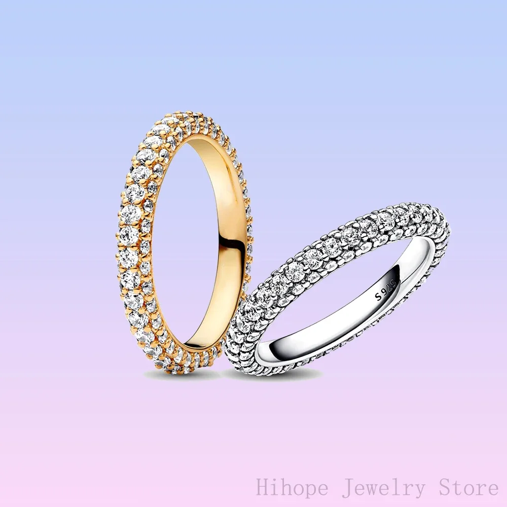 2023 New Arrival Pandora Pave Single-row Ring 925 Silver for Women European Jewelry Birthday Party Gift
2023 New Arrival Pandora Pave Single-row Ring 925 Silver for Women European Jewelry Birthday Party Gift