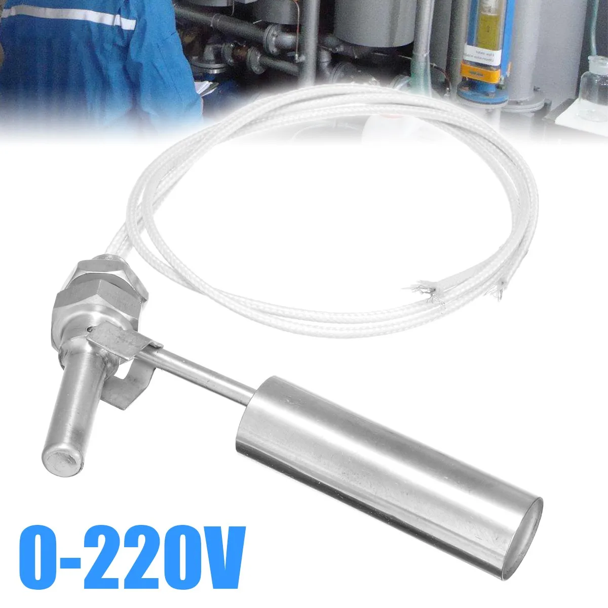 1PC Stainless Steel Float Switch Level Gauge M10 Thread Float Switches For Water Tower -30~+125℃ 0-220V 0-1.5A
1PC Stainless Steel Float Switch Level Gauge M10 Thread Float Switches For Water Tower -30~+125℃ 0-220V 0-1.5A