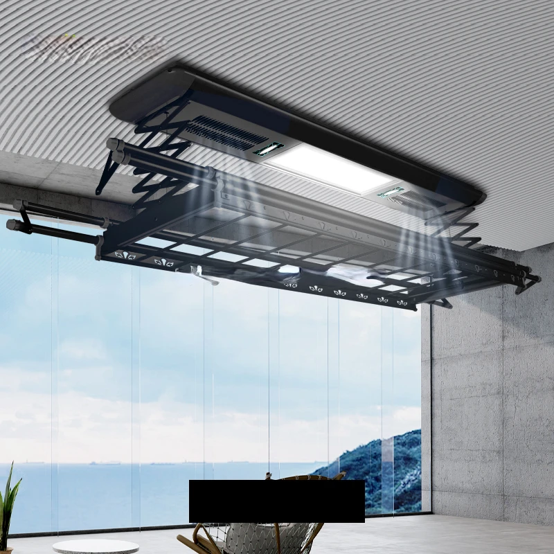 Automatic ceiling mounted aluminum laundry drying rack electric drying clothes hanger Dryer Machine 
Automatic ceiling mounted aluminum laundry drying rack electric drying clothes hanger Dryer Machine