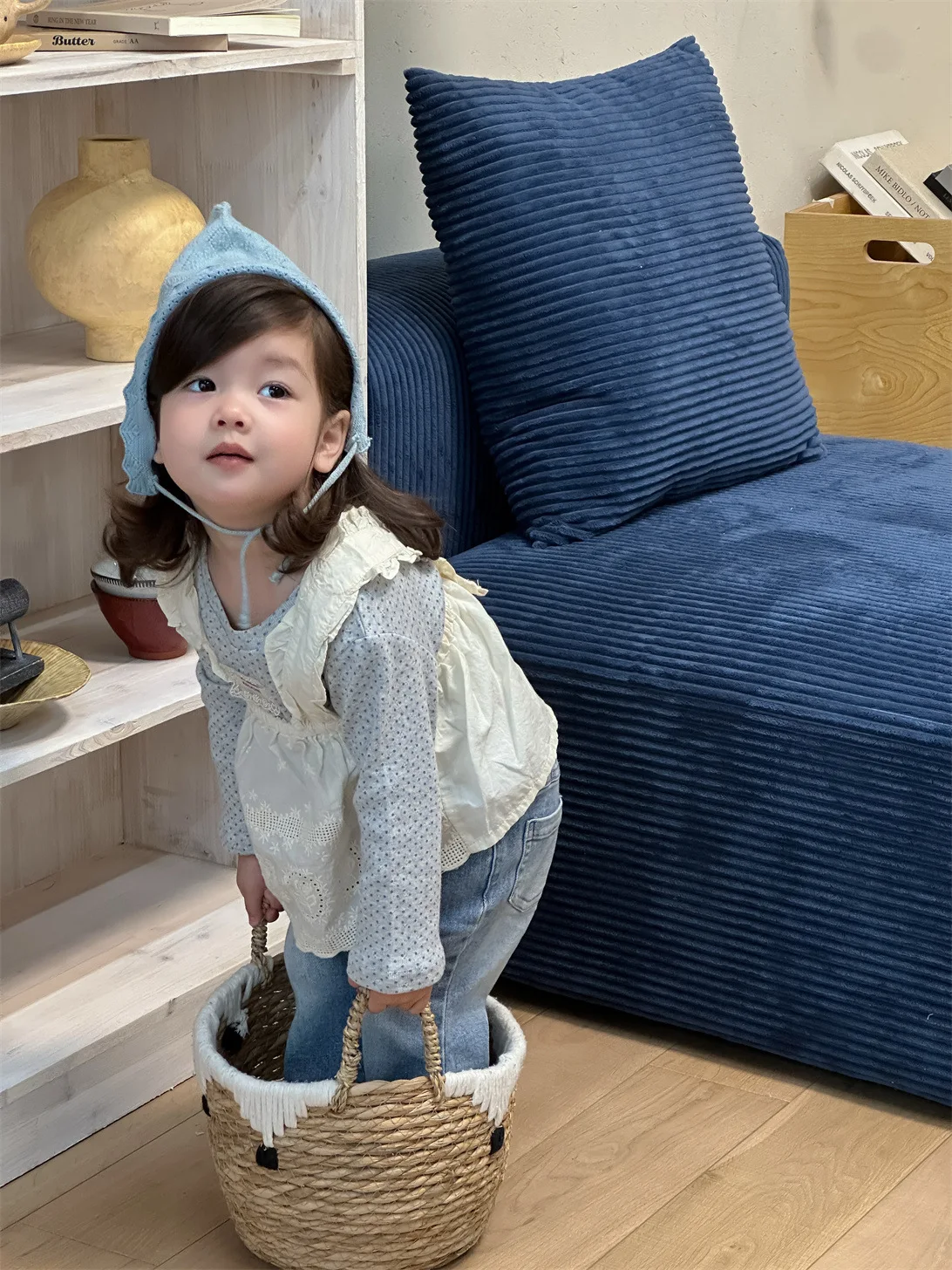 2025 Autumn New Baby Girl Long Sleeve Polka Dot T Shirts + Strap Dress Set Cotton Infant Clothes Cute Girls Sweet Princess Tops 14 S13adef2258a245e3bc8a4f519018bb08f