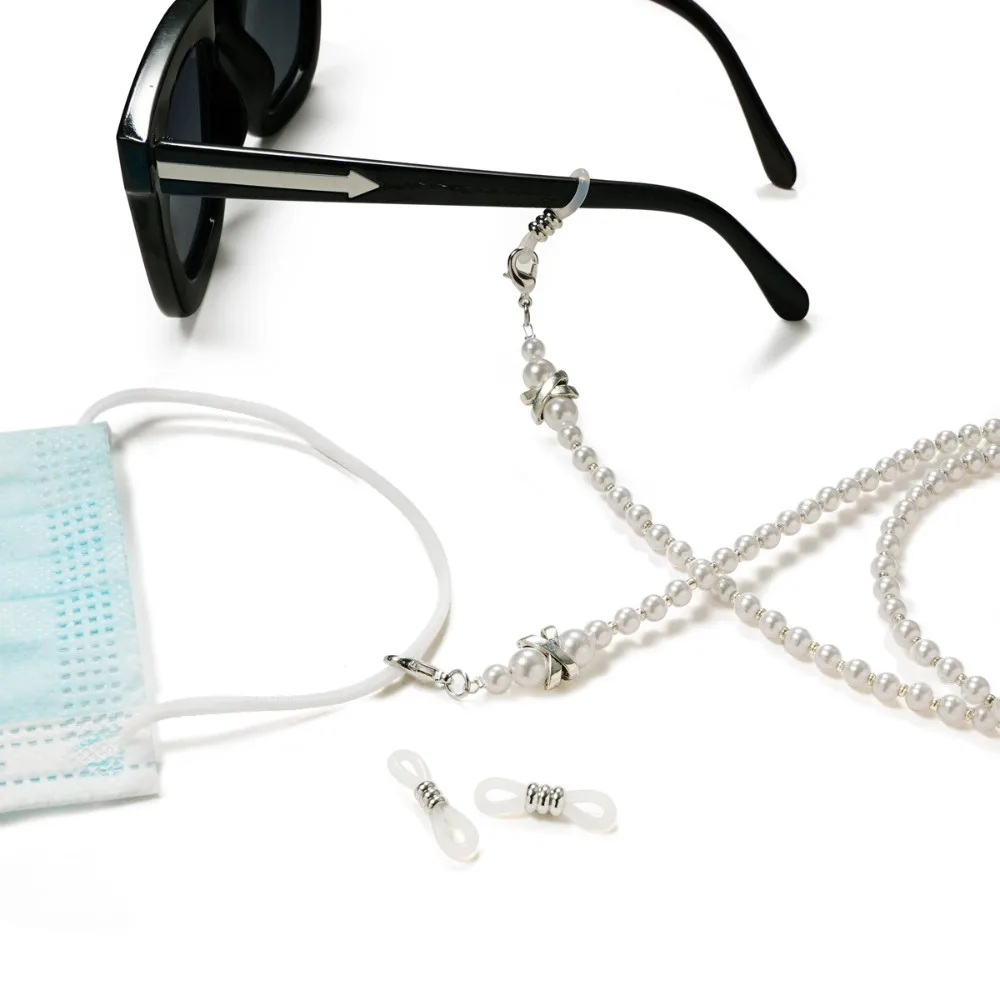 Imitation Pearl Eyeglass Rope New Antiskid Buckle Lanyard Holder Anti Detachment Eyeglass Chain Outdoors
Imitation Pearl Eyeglass Rope New Antiskid Buckle Lanyard Holder Anti Detachment Eyeglass Chain Outdoors
