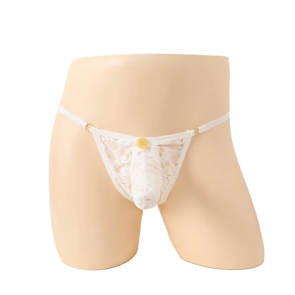 Men Sexy Lace G-string Thongs Mesh Beaded Jockstrap Open Butt JJ Sheath Panties Underwear Sissy Briefs Bikini Hombre Lingerie
Men Sexy Lace G-string Thongs Mesh Beaded Jockstrap Open Butt JJ Sheath Panties Underwear Sissy Briefs Bikini Hombre Lingerie