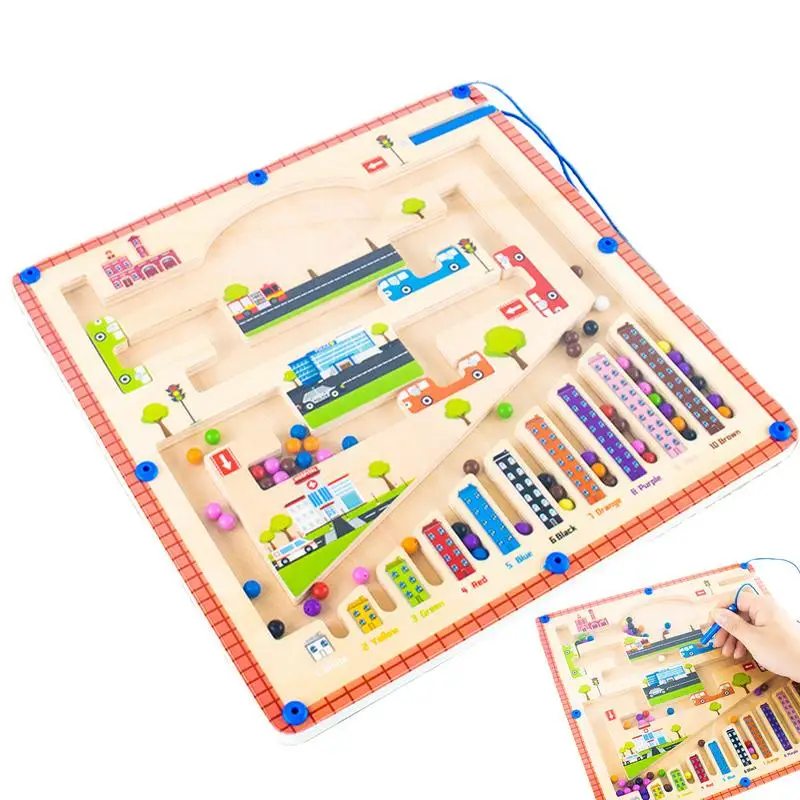 Magnetic Maze Toy Magnetic Travel Maze Toys Toddler Developmental Learning Toys Gift For Above 3 Years Boys Girls Kids Children
Magnetic Maze Toy Magnetic Travel Maze Toys Toddler Developmental Learning Toys Gift For Above 3 Years Boys Girls Kids Children
