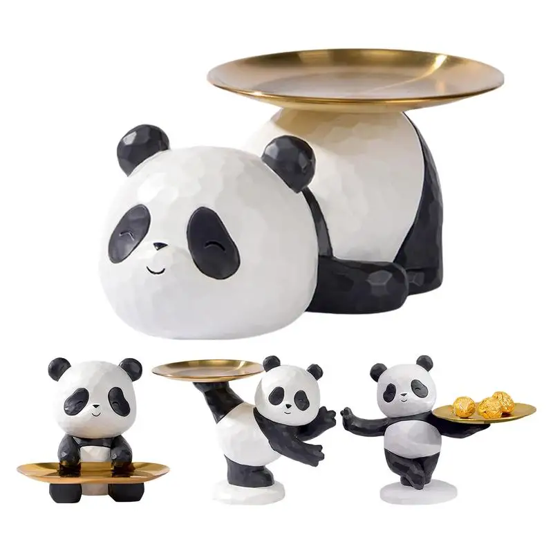 Cute Panda Wallet Tray Modern Collectible Desktop Ornaments Jewelry Earrings Organizer Resin Jewelry Tray Luxury Home Decoration
Cute Panda Wallet Tray Modern Collectible Desktop Ornaments Jewelry Earrings Organizer Resin Jewelry Tray Luxury Home Decoration