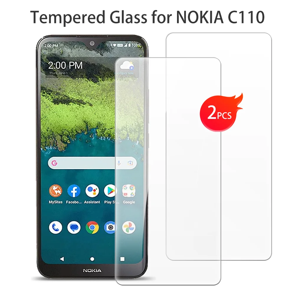 For Nokia C110 Tempered Glass Protective ON Nokia C110 6.3 Inch Screen Protector Smart Phone Cover Film
For Nokia C110 Tempered Glass Protective ON Nokia C110 6.3 Inch Screen Protector Smart Phone Cover Film