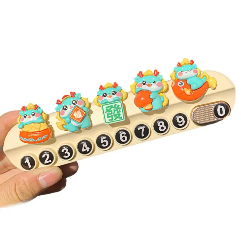 Temporary Parking Number Plate Cute Dragon Car Parking Number Plate With Aromatherapy Function Card Interior Accessories Car
Temporary Parking Number Plate Cute Dragon Car Parking Number Plate With Aromatherapy Function Card Interior Accessories Car