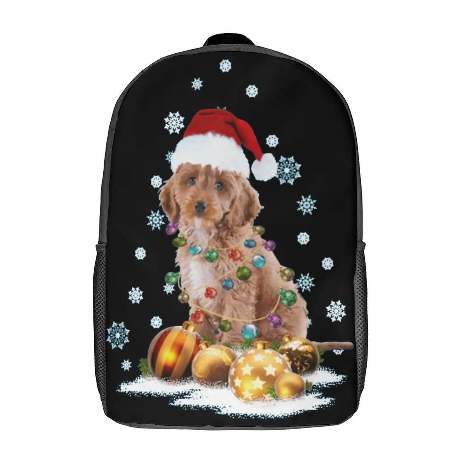 COCKAPOO Christmas Dog Lights Christmas Dog 17 Inch Shoulder Backpack Vintage Sports Activities Graphic Cool Secure Cozy Infant
COCKAPOO Christmas Dog Lights Christmas Dog 17 Inch Shoulder Backpack Vintage Sports Activities Graphic Cool Secure Cozy Infant