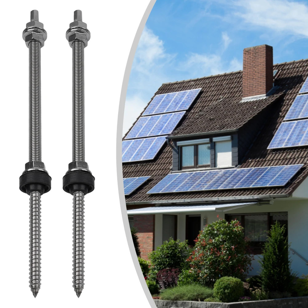1/4Pcs Hanger Bolts M10 With EPDM And Locking Nut Adapter A2 Solar P Hotovoltaic Solar Accessories Home Improvement Nails Screws
1/4Pcs Hanger Bolts M10 With EPDM And Locking Nut Adapter A2 Solar P Hotovoltaic Solar Accessories Home Improvement Nails Screws