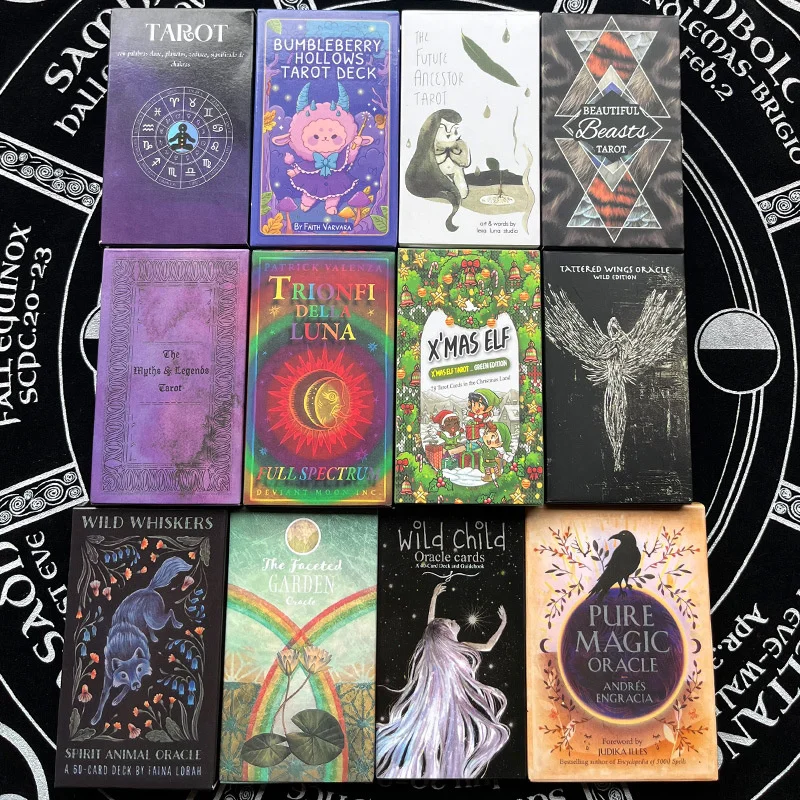 Witches Tarot Cards For Women Girls Cards Tarot Deck Paper Card Game Entertainment Cards For Party Game Gifts
Witches Tarot Cards For Women Girls Cards Tarot Deck Paper Card Game Entertainment Cards For Party Game Gifts