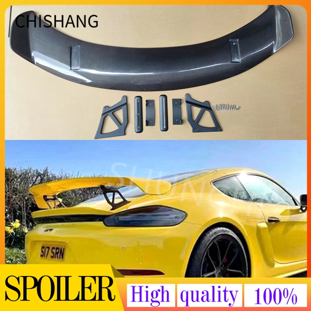 Спойлер заднего багажника, крыла для Porsche Boxster Cayman 718 981 987 Новинка GT4 задний багажник большой спойлер губа крыло углеродное волокно/FRP черный
Спойлер заднего багажника, крыла для Porsche Boxster Cayman 718 981 987 Новинка GT4 задний багажник большой спойлер губа крыло углеродное волокно/FRP черный