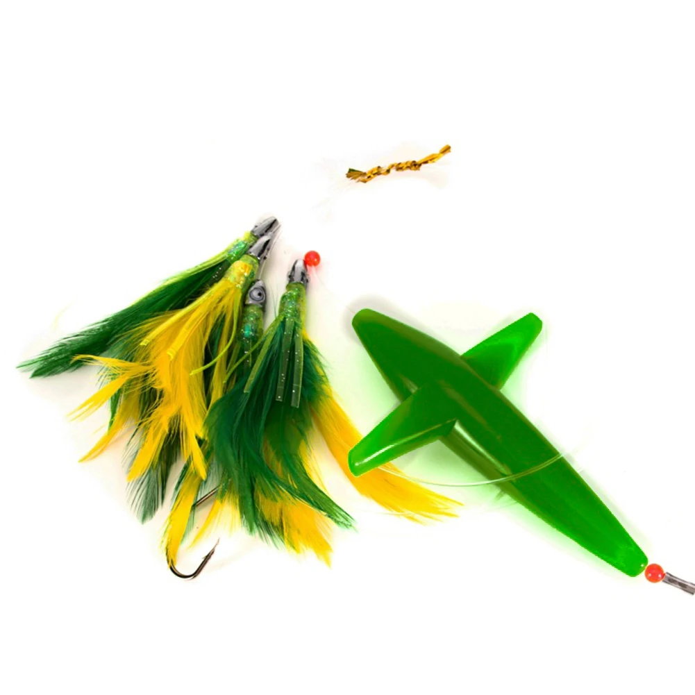Feather Trolling Skirt Tuna Lure For Big Game Fishing Rigged With Steel Hook Tuna Fishing Lure Bait Outdoor Fishing Accessories
Feather Trolling Skirt Tuna Lure For Big Game Fishing Rigged With Steel Hook Tuna Fishing Lure Bait Outdoor Fishing Accessories