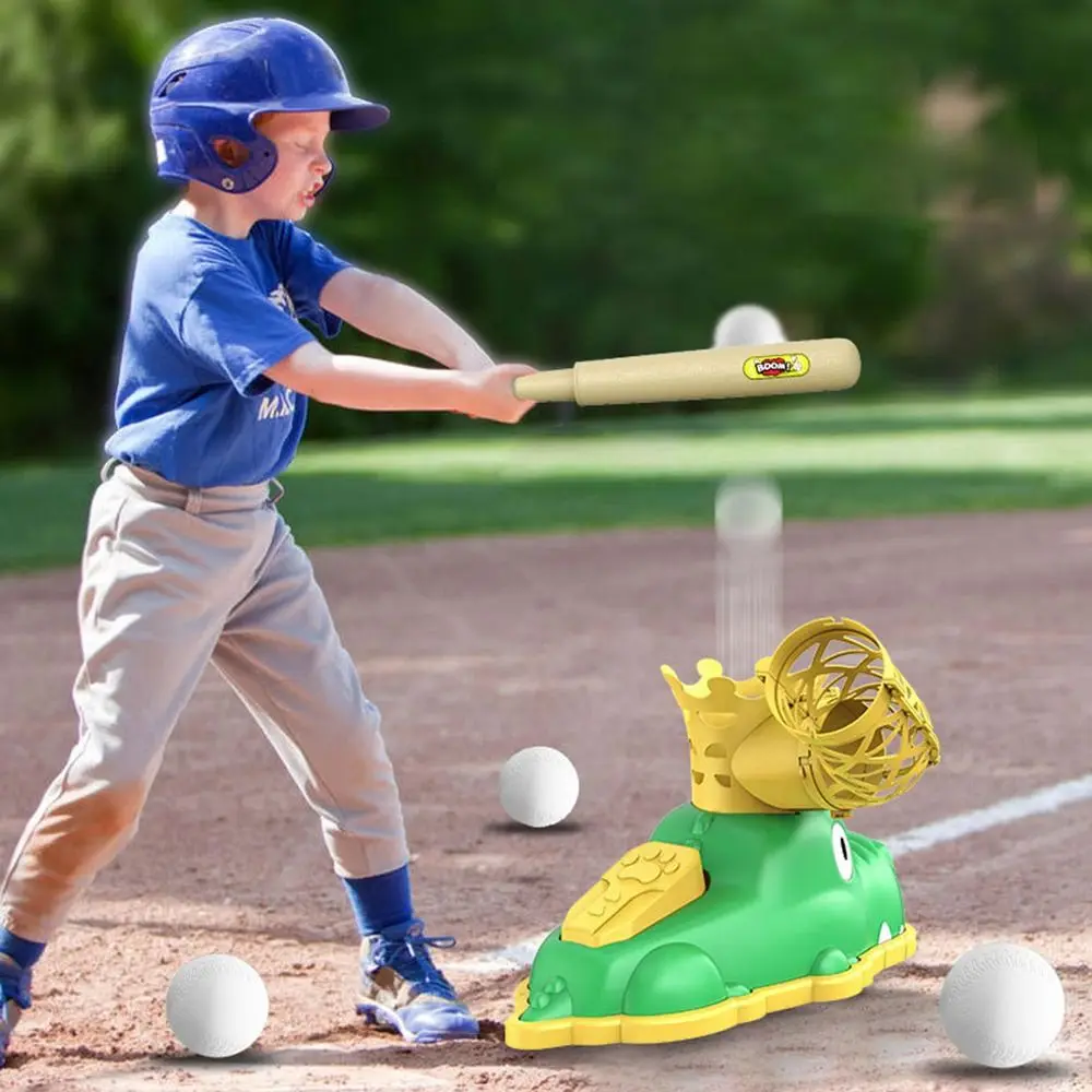 Kids Funny Training Sports Practice Pitching Toy Baseball Pitching Machine Automatic Baseball Launcher Baseball Toys
Kids Funny Training Sports Practice Pitching Toy Baseball Pitching Machine Automatic Baseball Launcher Baseball Toys