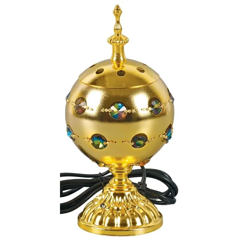 Muslim Arabian Incense Burner Electric Aromatic Burner Essential Oil Accessories Adornos De Sala Elegante Budda Decor Brume
Muslim Arabian Incense Burner Electric Aromatic Burner Essential Oil Accessories Adornos De Sala Elegante Budda Decor Brume