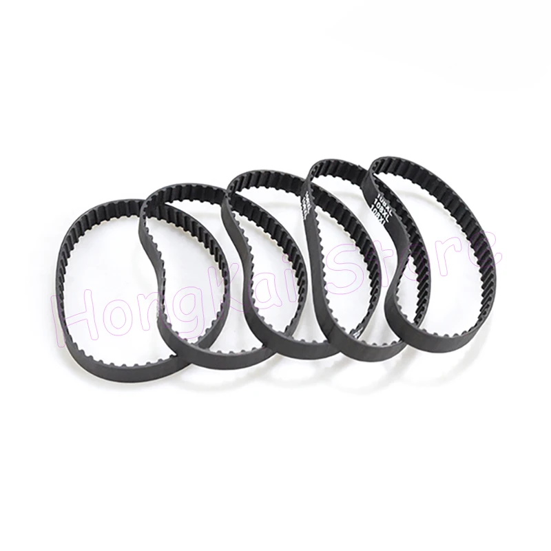 

XL50 60 64 68 70 72 74 76 78 80 to XL162 Closed Loop Rubber Timing Belt 5.08mm Pitch XL Synchronous Belt Width 10mm