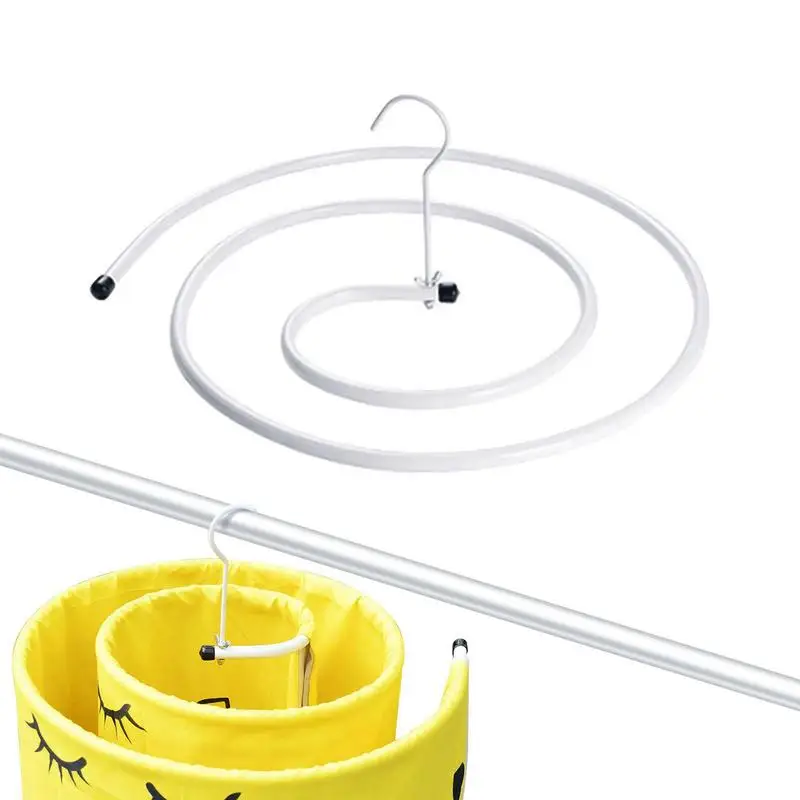 Spiral Clothes Drying Hanger Rack Blanket And Quilt Rotatable Garment Rack Metal Coat Hanger Home Supplies For Coverlets
Spiral Clothes Drying Hanger Rack Blanket And Quilt Rotatable Garment Rack Metal Coat Hanger Home Supplies For Coverlets